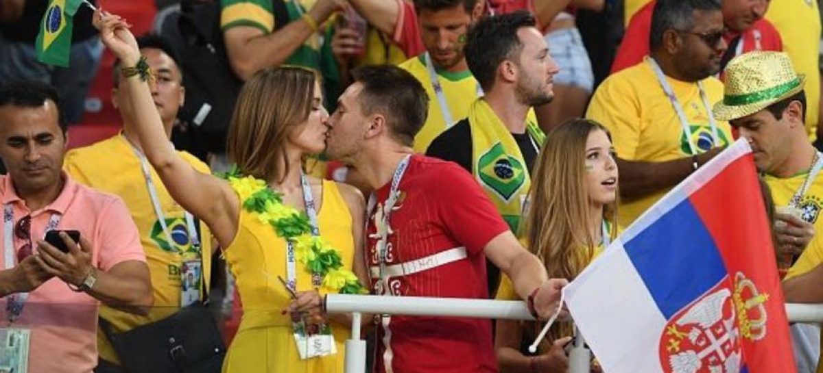 ФОТО НА ДЕНОТ: Само еден Србин не го боли поразот од Бразил!