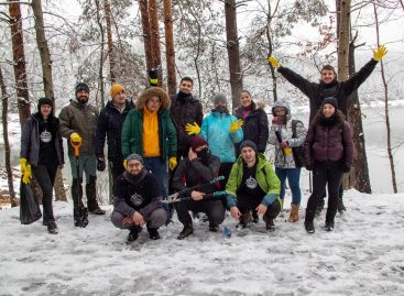20-тина екологисти, успешно спроведоа еколошка акција на локалитетот Беровско езеро.