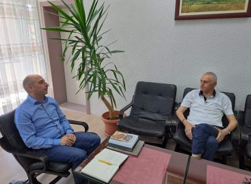 Градоначалникот Пекевски оствари средба со Член на Претседателството на Сојузот на Здружение на борци- граѓани поддржувачи од Струмица