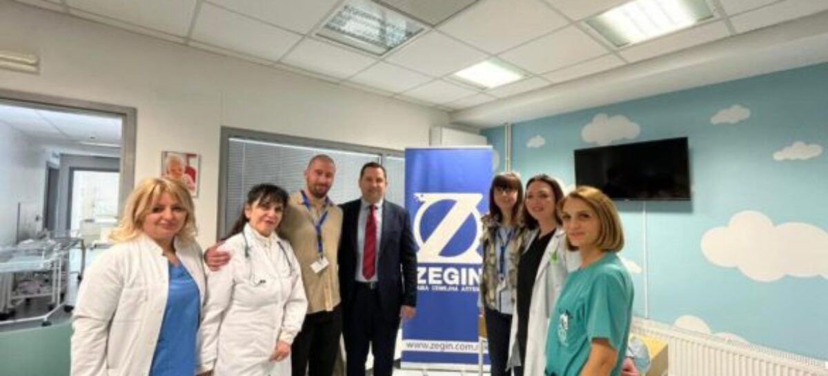 Kомпанијата Зегин  донираше апарат за мерење на билирубин кај новороденчињата во општата болница во Охрид